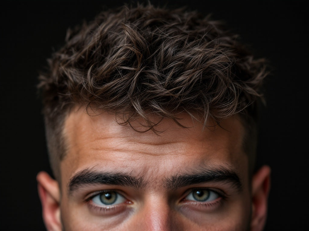 Mobsters Hair Clay textured fringe