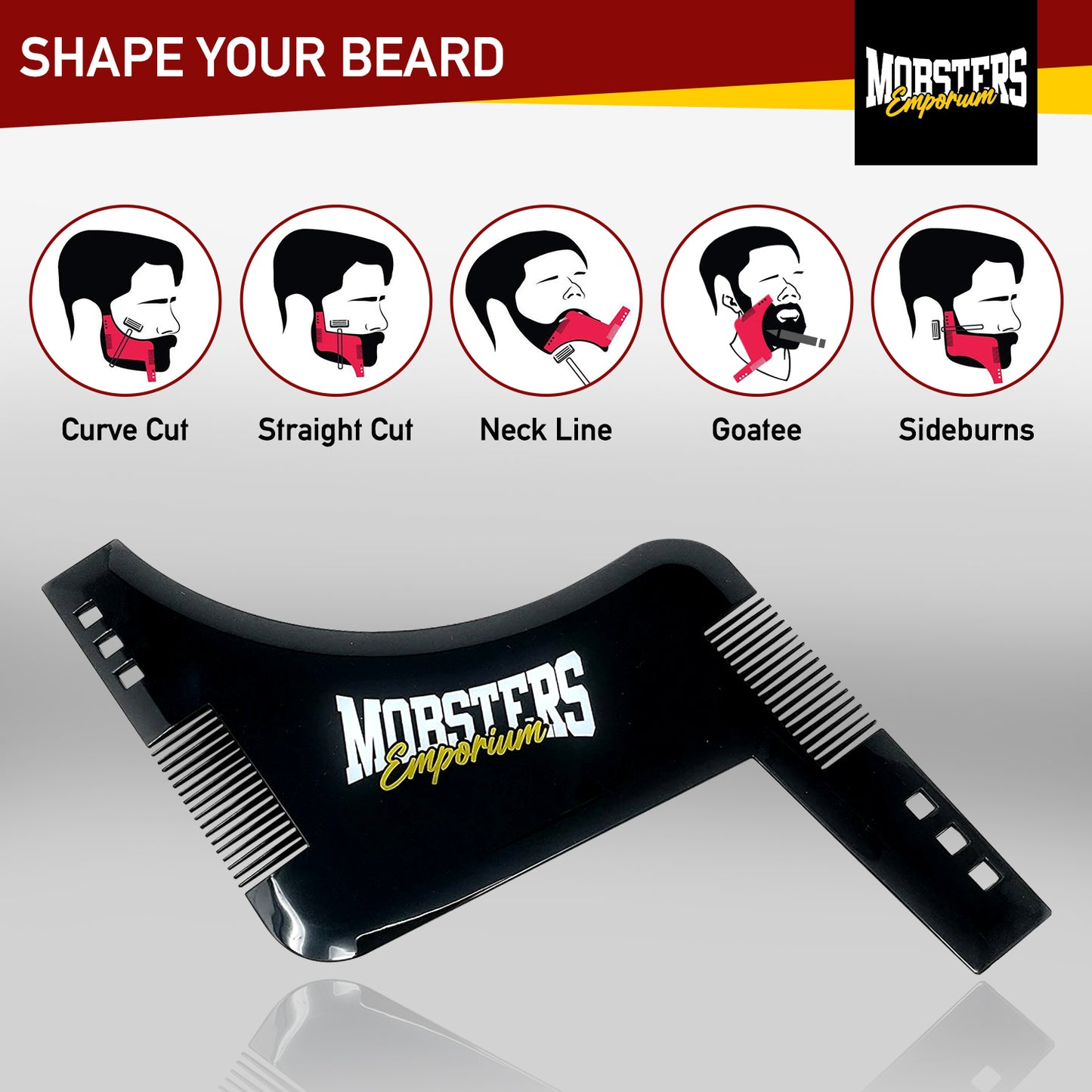 Beard Shaping Template